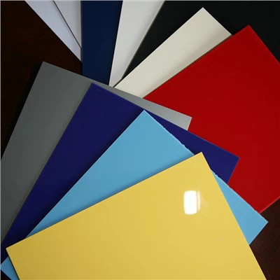 Hoogglans ABS PMMA blad voor badkuip